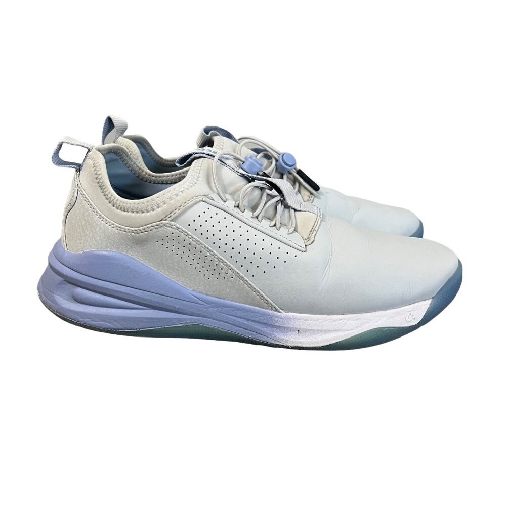 Clove Unisex Comfort Nursing Shoes Gray Blue Matter Size Womens 9.5 Mens 8